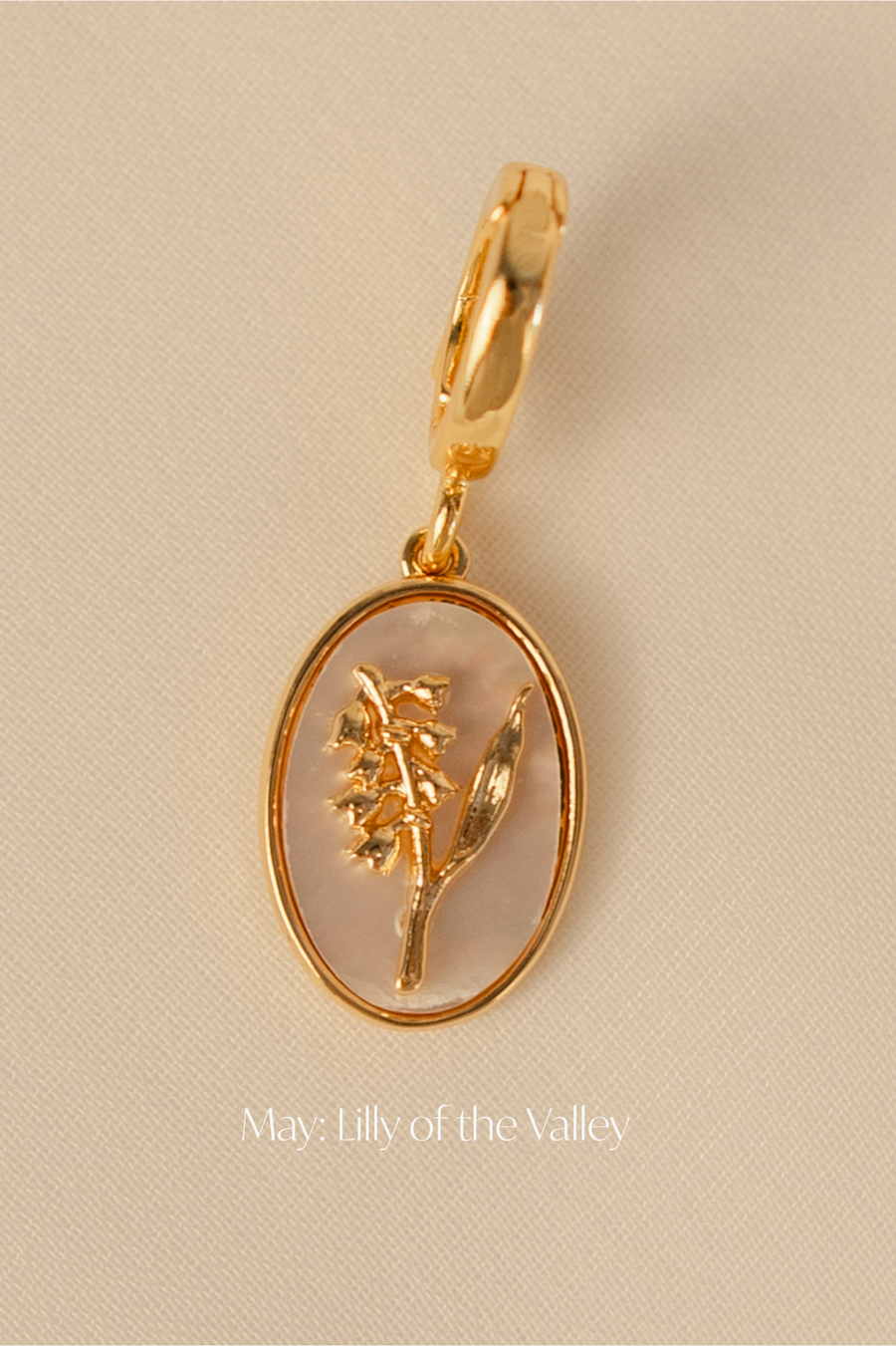 Birth Flower Charm