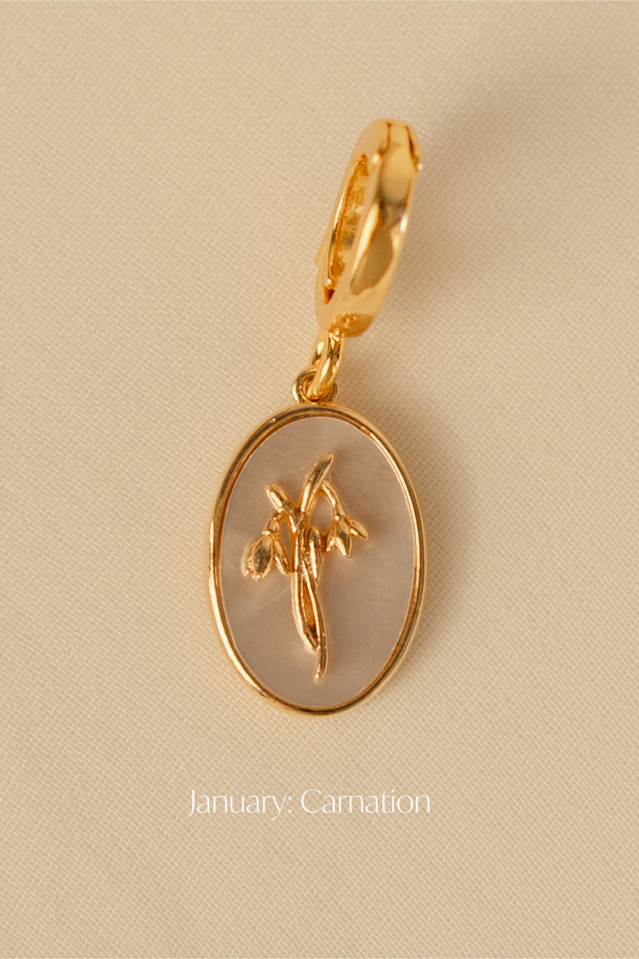 Birth Flower Charm