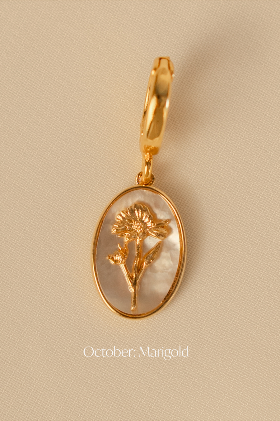 Birth Flower Charm