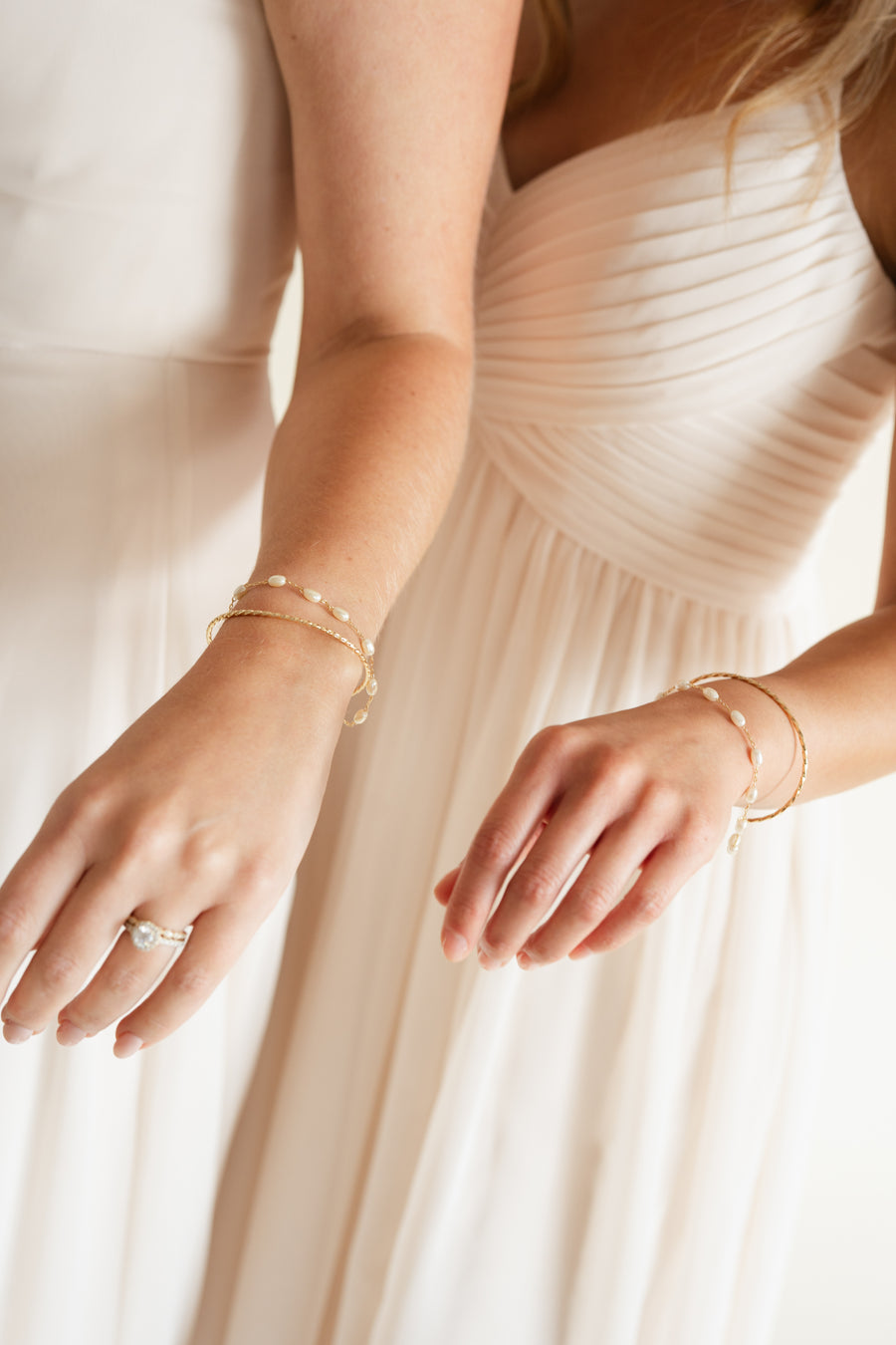 Twisted Pearl Cuff Bracelet