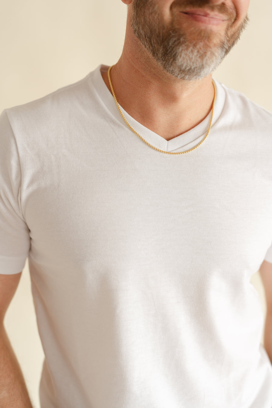 Men's Rounded Box Chain