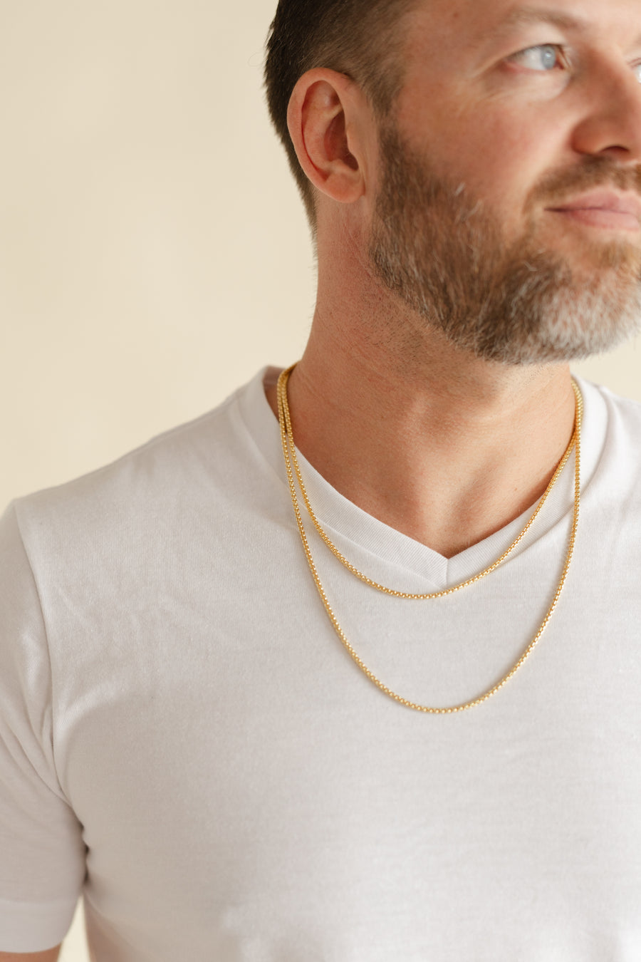 Men's Rounded Box Chain
