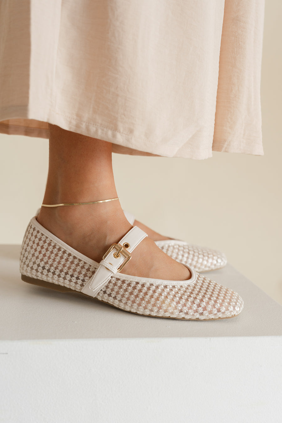 Herringbone Anklet