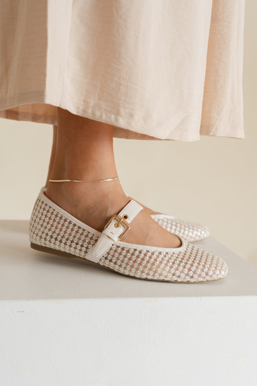 Herringbone Anklet