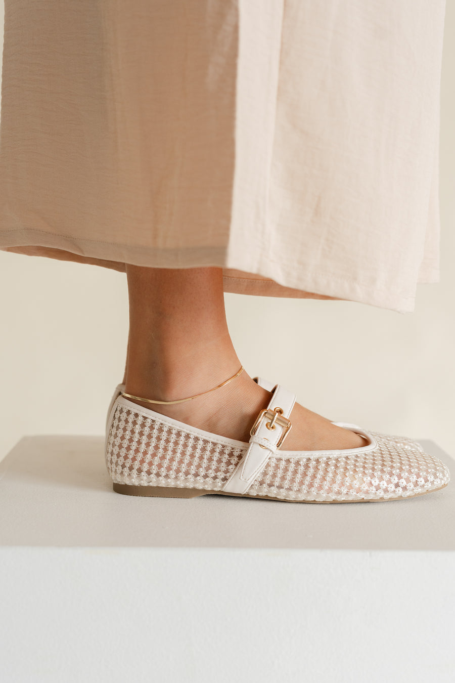 Herringbone Anklet