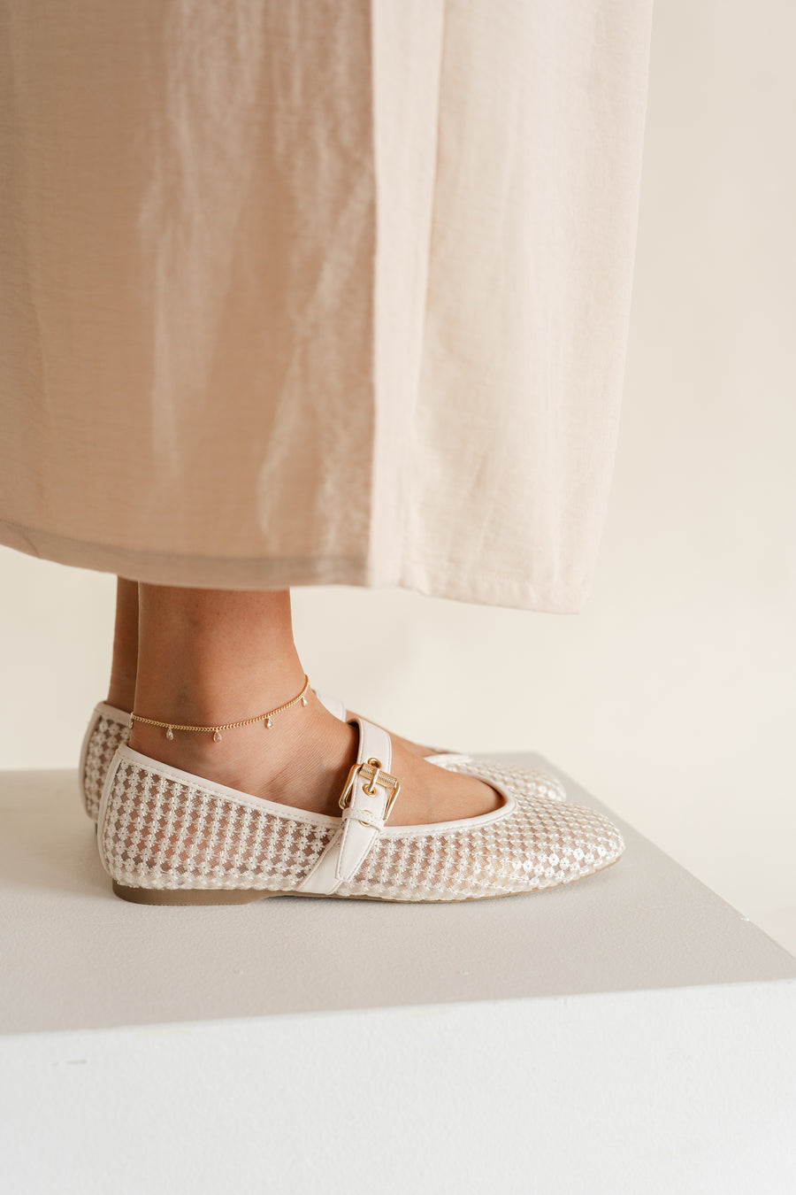 Eden CZ Drop Anklet
