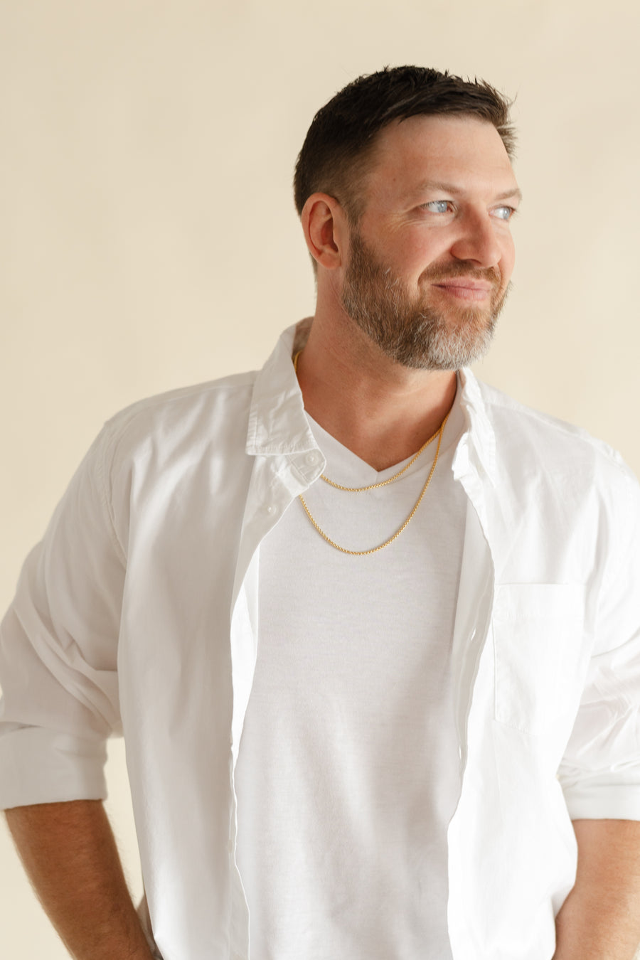 Men's Rounded Box Chain