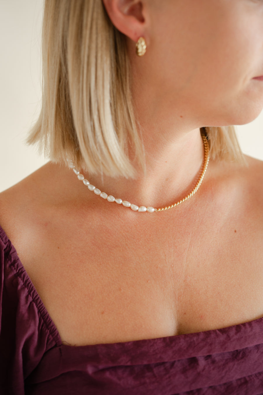 Half Pearl Chain