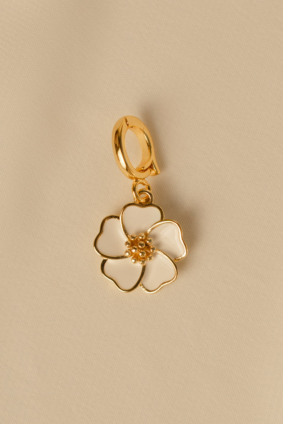 Enamel Flower Charm