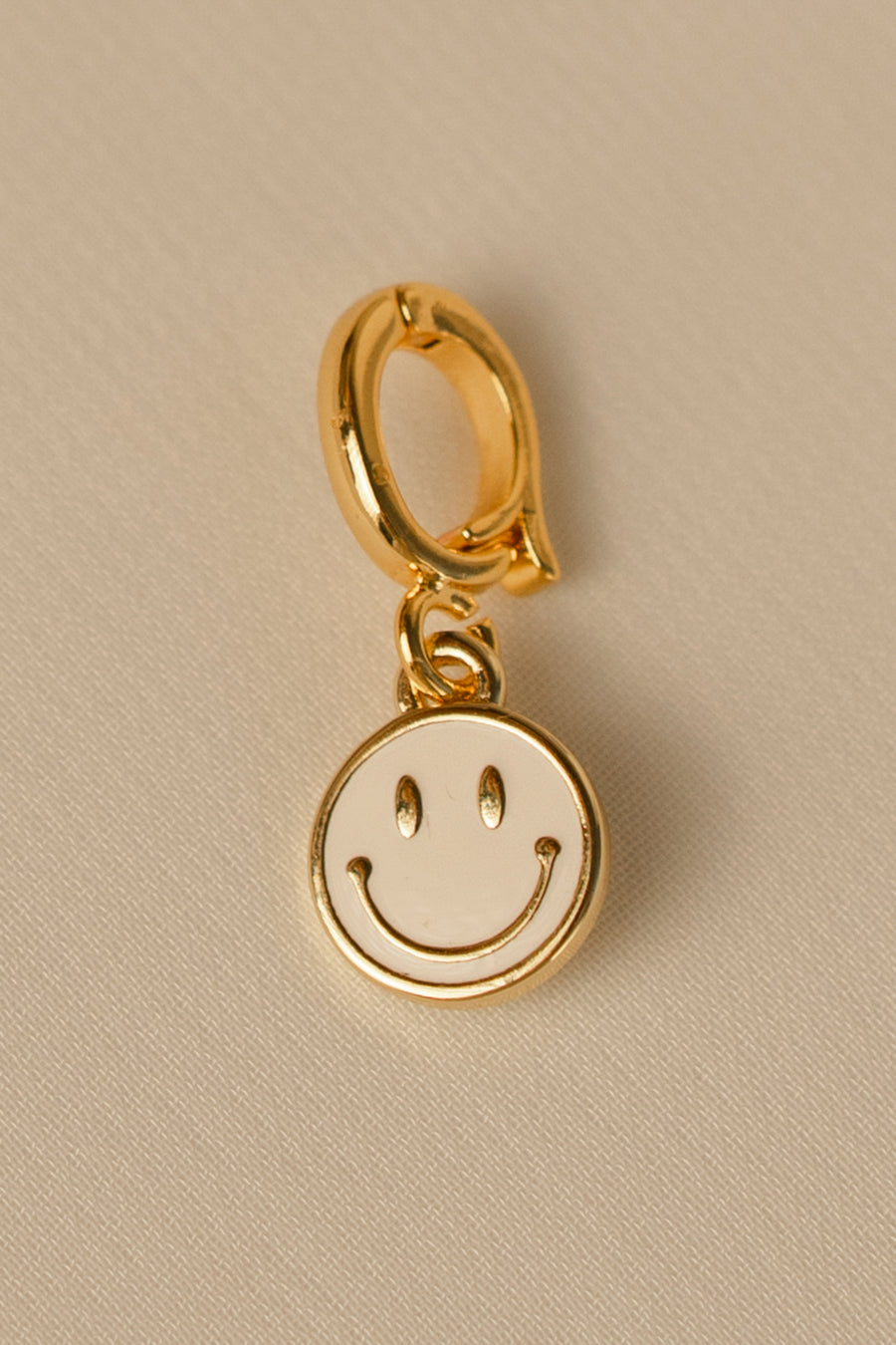 Enamel Smiley Face Charm