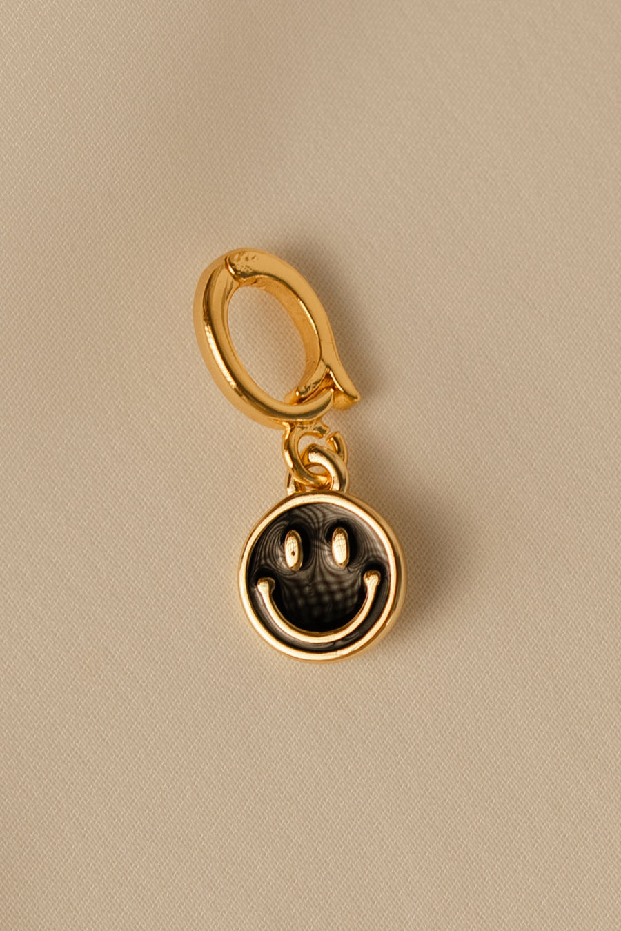 Enamel Smiley Face Charm