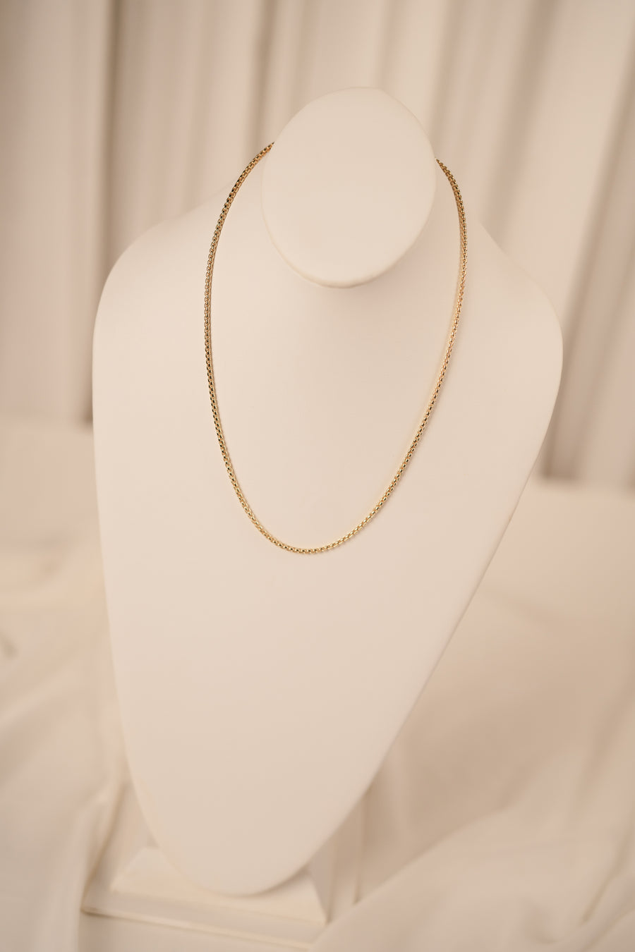 Men's Rounded Box Chain