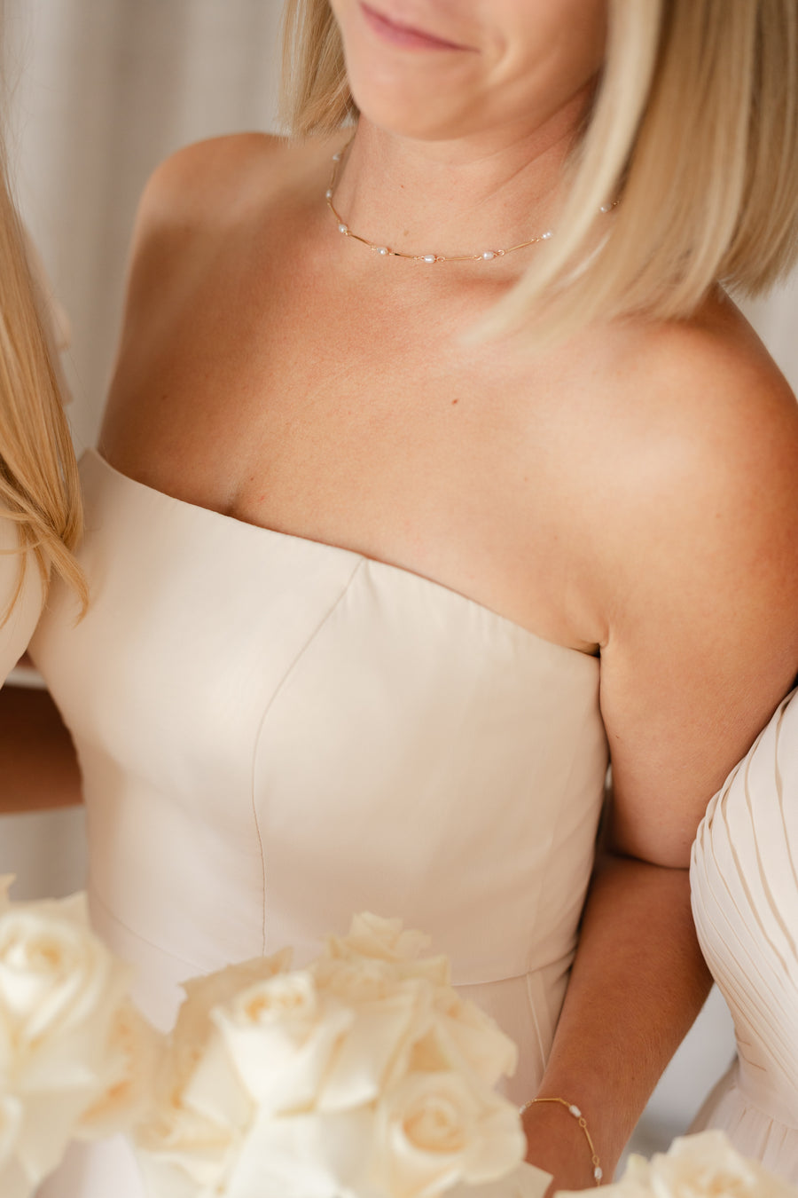 Piper Pearl Bar Necklace