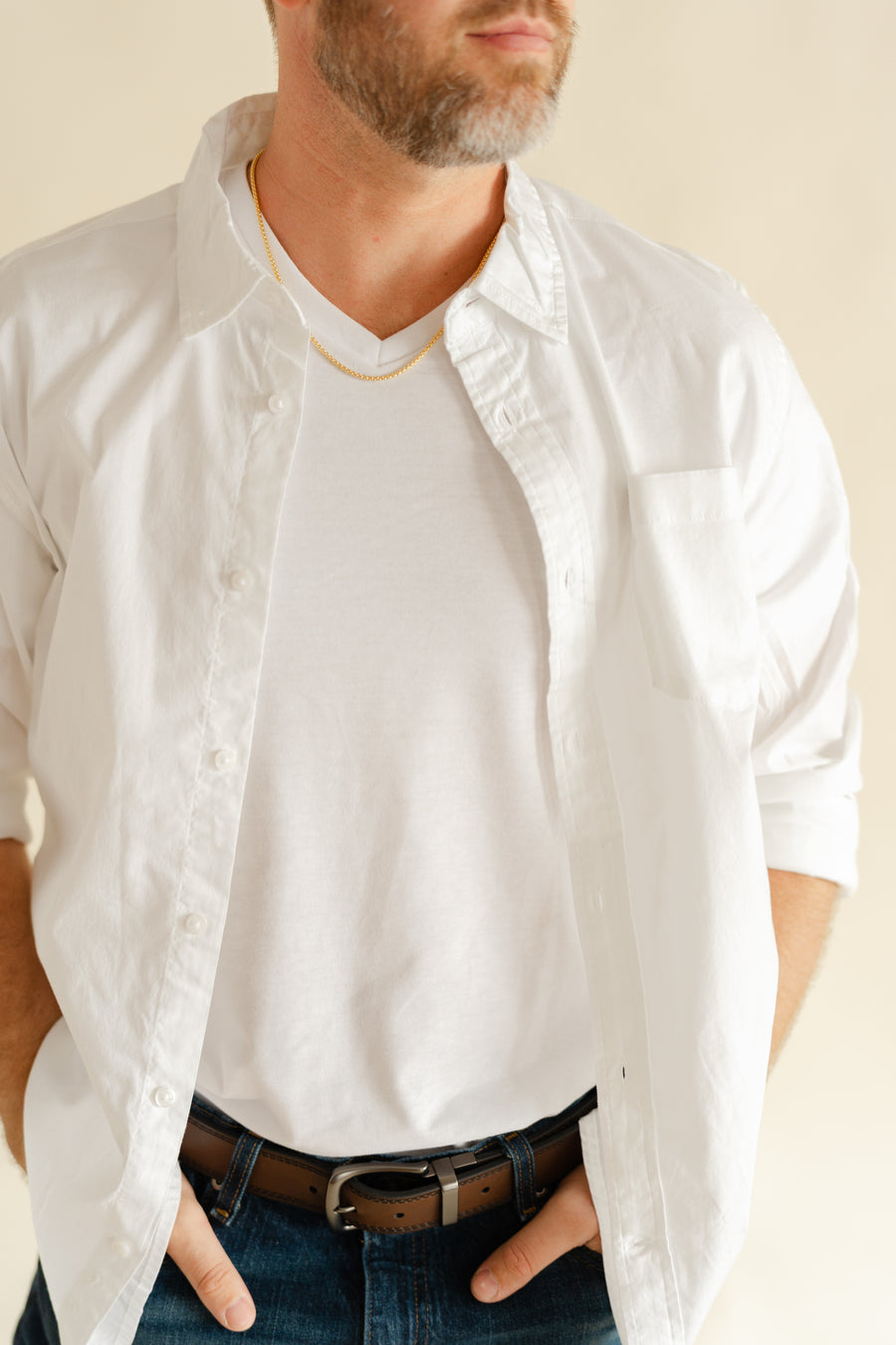 Men's Rounded Box Chain