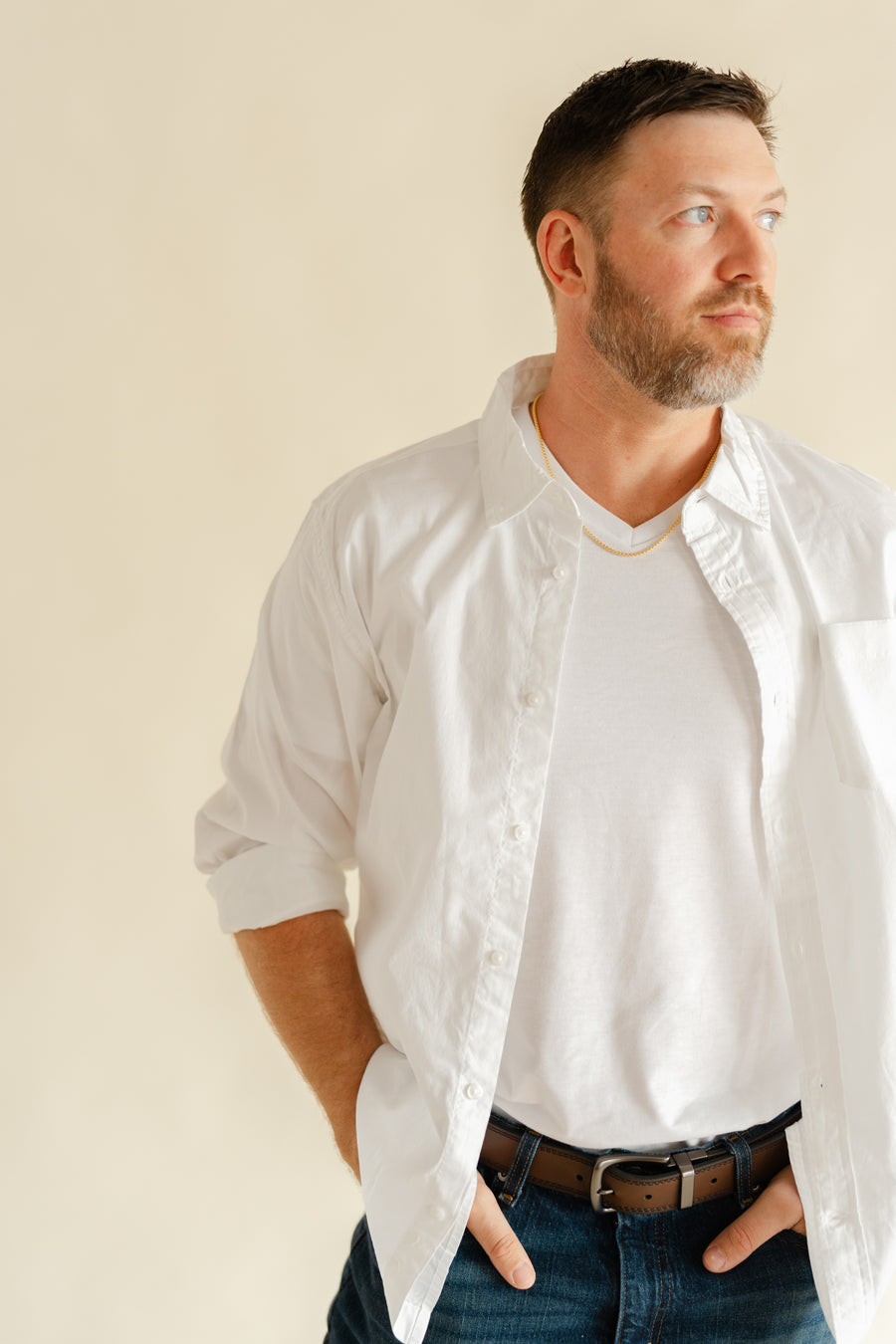 Men's Rounded Box Chain