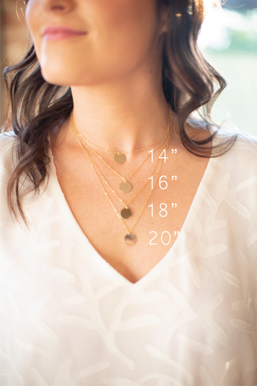 the little letter necklace in rose gold – dalla nonna llc