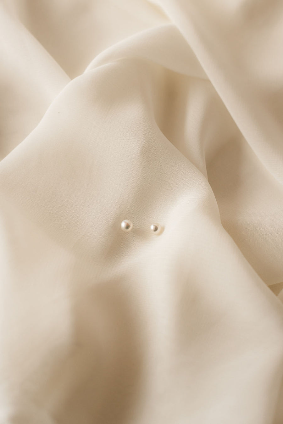 Solid Gold Pearl Studs