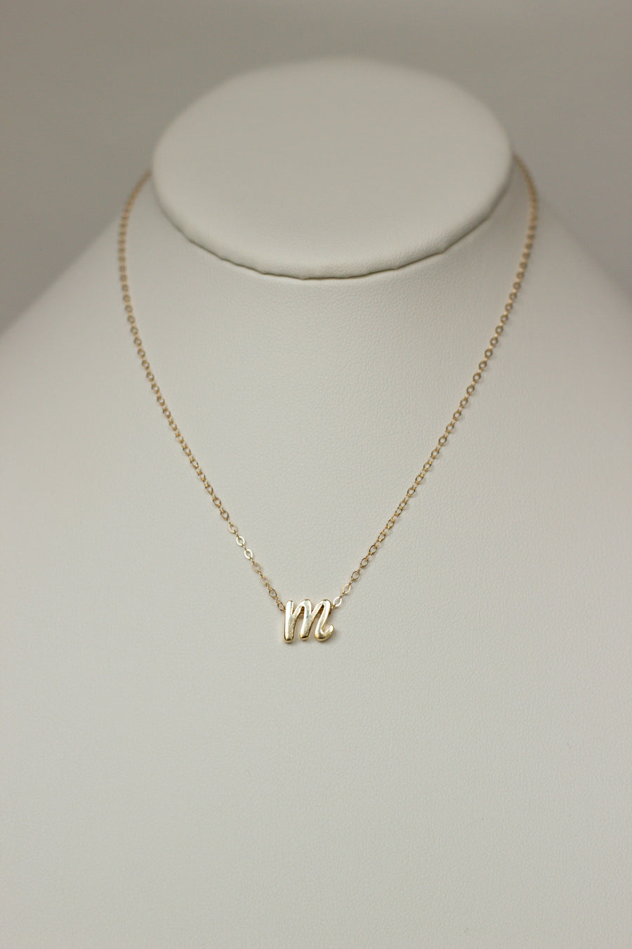 Initial Necklace, Letter Necklace, Handmade Jewelry, Personalized Jewelry, Gift for Her, Birthday Gift, Gold Jewelry, Silver, Christmas Gift