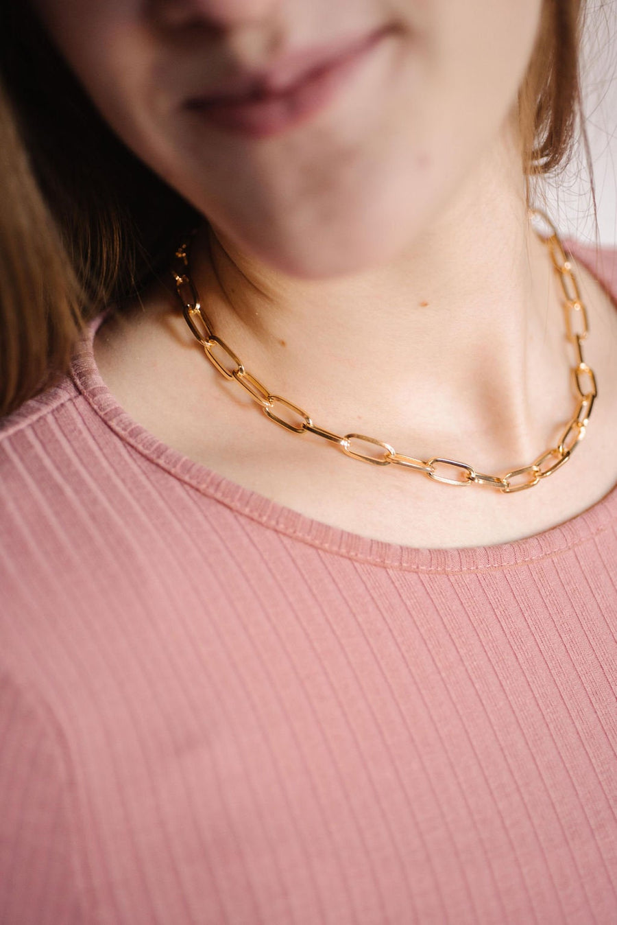 Napier Gold Link Chain Necklace – Estate Beads & Jewelry